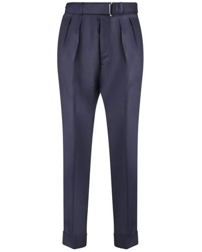 Officine Generale Trousers > chinos - Bleu