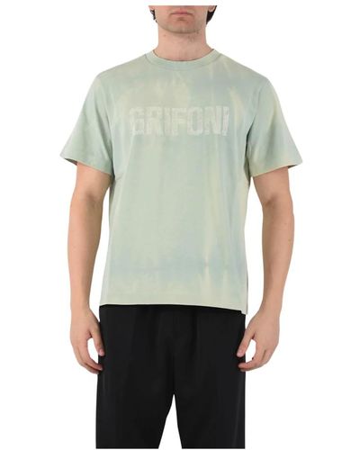 Mauro Grifoni T-shirts - Grün