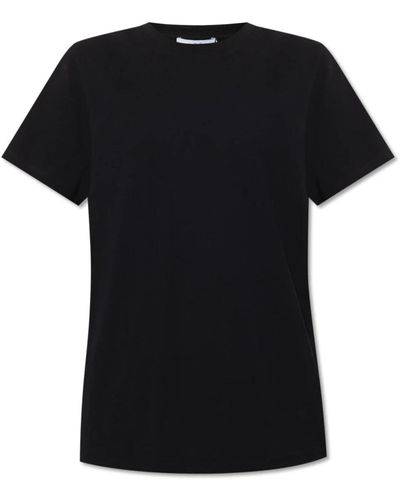 IRO 'Asadia' T-Shirt mit Logo - Schwarz