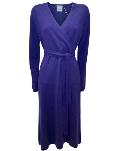 Allude Robes longues - Bleu