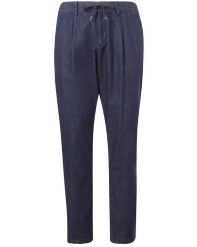 Herno Slim-fit trousers - Blau