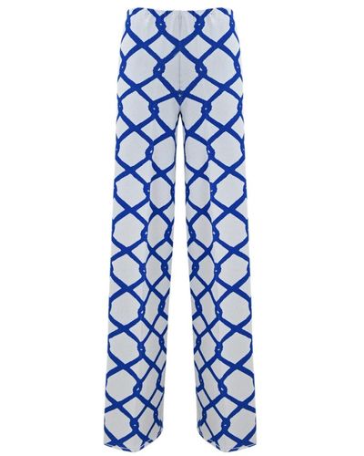 Liviana Conti Trousers > wide trousers - Bleu