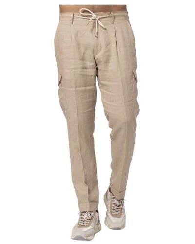 Gran Sasso Trousers > slim-fit trousers - Neutre