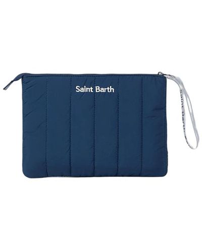Mc2 Saint Barth Stilvolle clutch-tasche für jeden anl - Blau