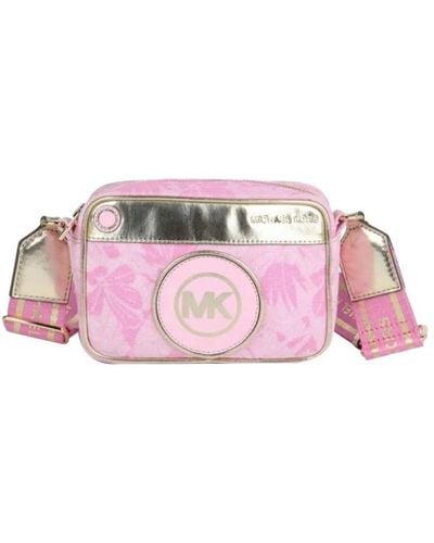 Michael Kors Rosa schultertasche elegantes design - Pink