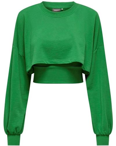 ONLY Sweatshirts - Grün