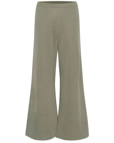 Part Two Wide trousers - Grün