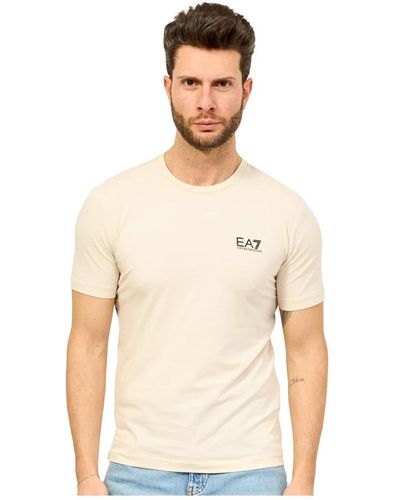 EA7 T-Shirts - Natural