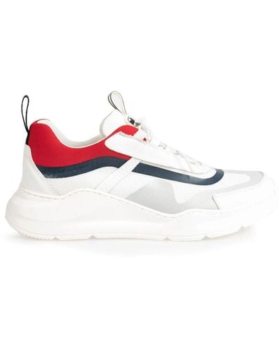 Baldinini Sneakers regolabili con punta arrotondata - Rosso