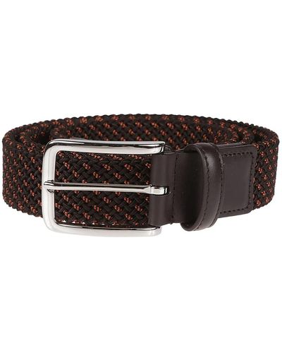 Hogan Belts,altraversione elastisches tape gürtel - Schwarz