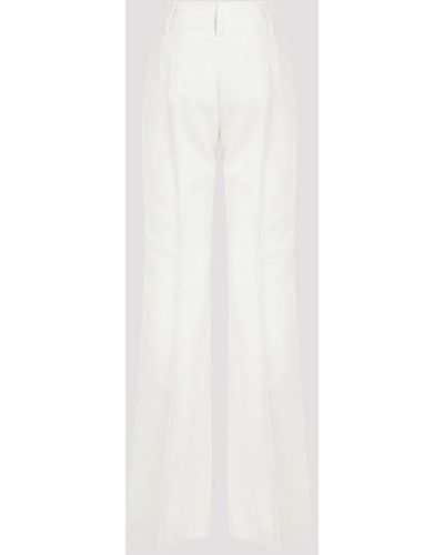 Gabriela Hearst Trousers > wide trousers - Blanc