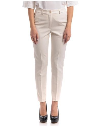 Seventy Slim-Fit Trousers - Pink