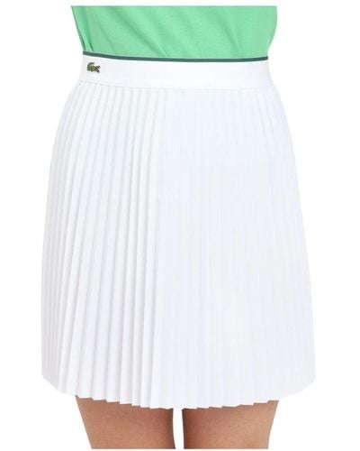 Lacoste Short skirts - Bianco