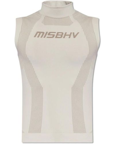 MISBHV T-shirt con logo - Bianco