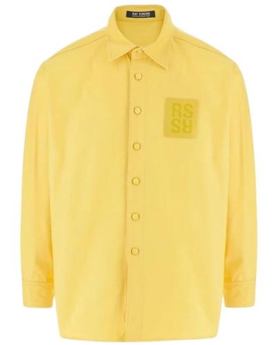 Raf Simons Casual Shirts - Yellow