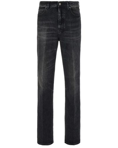 Ferragamo Stylische jeans für männer und frauen - Schwarz