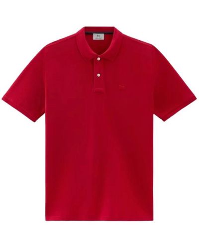 Woolrich Polo Shirts - Red