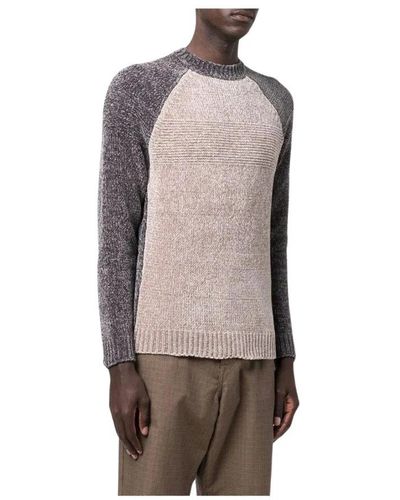 Emporio Armani Round-Neck Knitwear - Brown