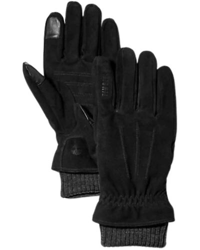 Timberland Handschuhe aus wildleder - Schwarz