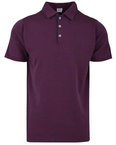Aspesi Polo Shirts - Purple