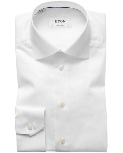 Eton Formal Shirts - White