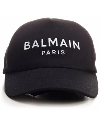 Balmain Accessories > Hats > Caps - Zwart