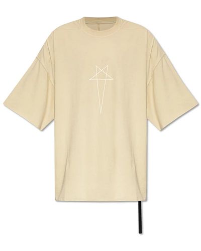 Rick Owens Tommy t-shirt - Natur