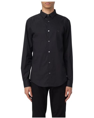 Giorgio Armani Casual Shirts - Black