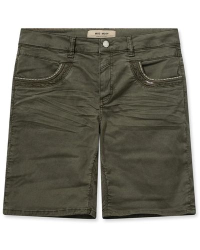 Mos Mosh Denim shorts - Grün