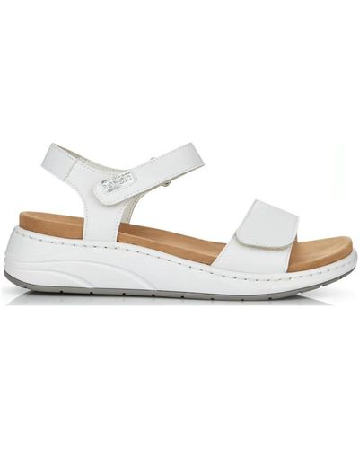Rieker Flat sandals - Bianco