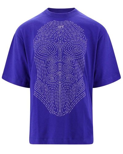 Off-White c/o Virgil Abloh T-Shirts - Purple