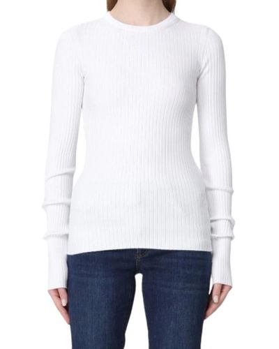 Sportmax Sweaters estilosos para deporte - Blanco