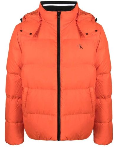 Calvin Klein Down giacche - Arancione