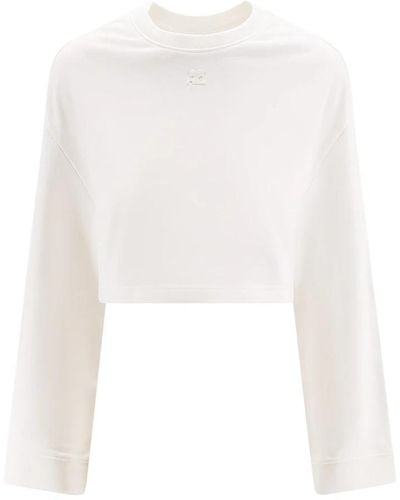Courreges Sweatshirts - Blanco