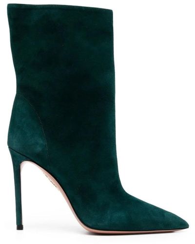 Aquazzura Heeled Boots - Green
