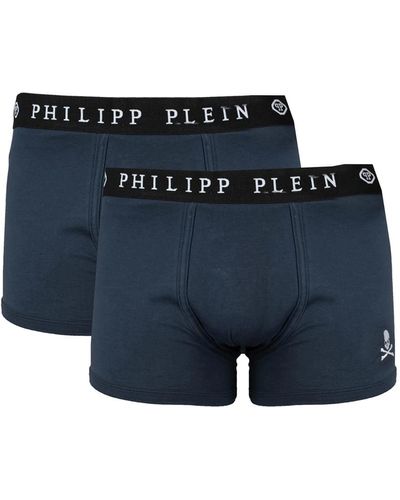 Philipp Plein Bottoms - Blu