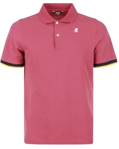 K-Way Rote t-shirts und polos - Pink