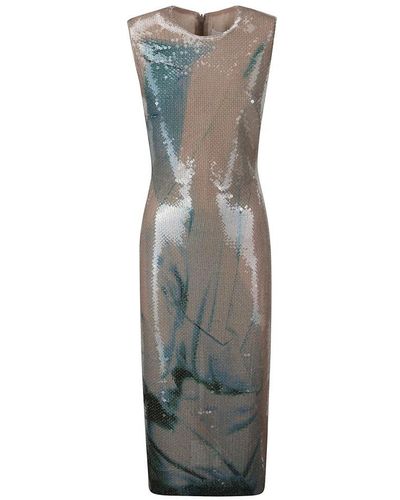16Arlington Midi Dresses - Gray