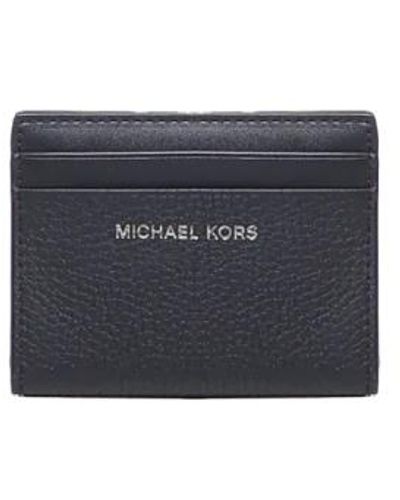 Michael Kors Schwarze geldbörsen mit baumwolle und elastan - Blau