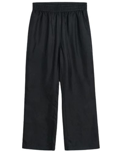 sunflower Wide Trousers - Black