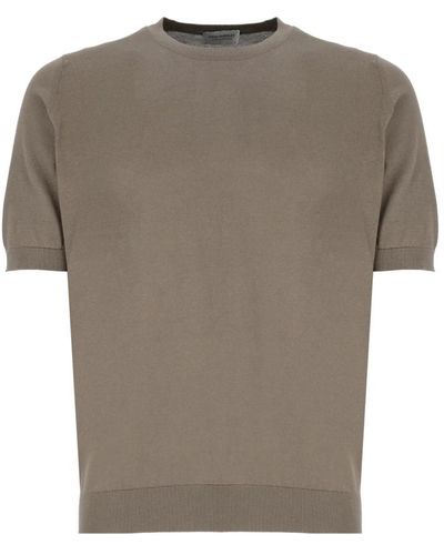 John Smedley T-shirts - Grau