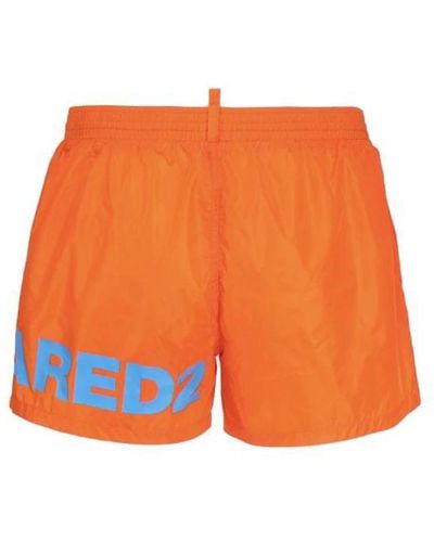DSquared² Boxer briefs da spiaggia - Arancione