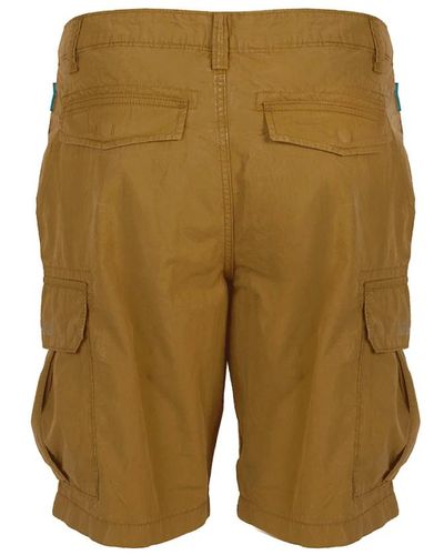 Napapijri Cargo shorts mit reißverschluss und knopfverschluss - Grün