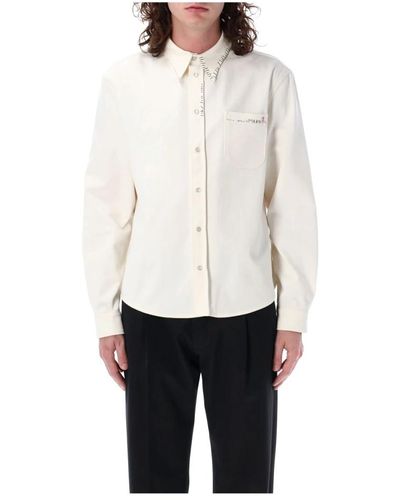 Marni Shirts > casual shirts - Blanc