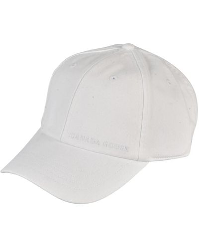 Canada Goose Women& acries hats caps white ss23 - Bianco