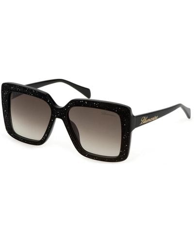 Blumarine Stylische sonnenbrille - Schwarz