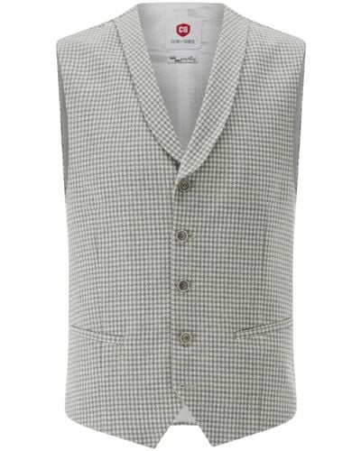 CLUB of GENTS Suits > suit vests - Gris