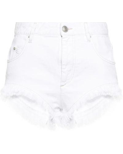 Isabel Marant Denim Shorts - White