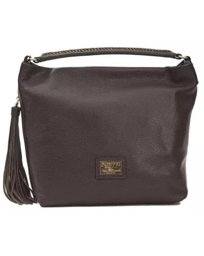 Pompei Donatella Shoulder Bags - Black