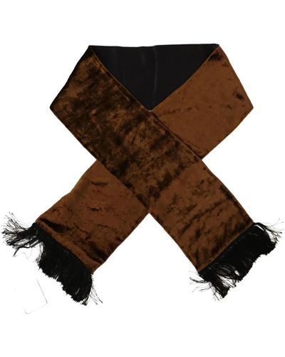 Dolce & Gabbana Accessories > scarves > winter scarves - Marron